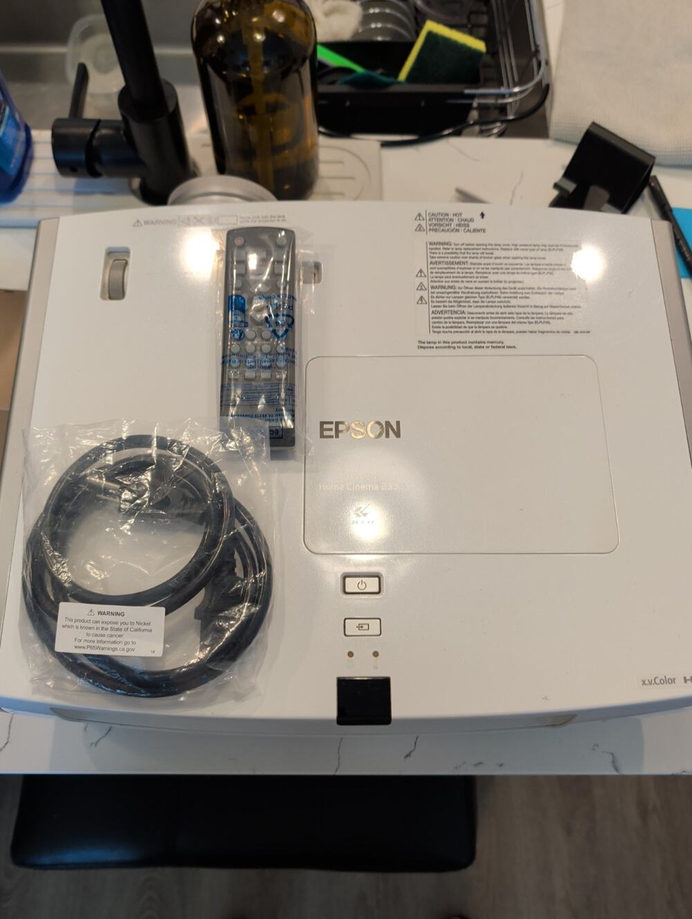 Epson PowerLite Home Cinema 8350 1080p Full HD 3LCD Projector *New Lamp*
